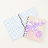 Amalfiküste, Reisekunst, Preppy Travel, Pastell Notizblock (Innenseite)
