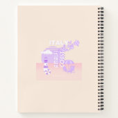 Amalfiküste, Reisekunst, Preppy Travel, Pastell Notizblock (Rückseite)