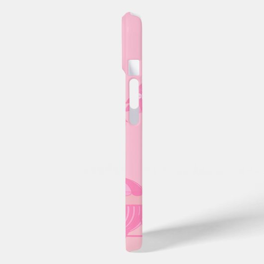 Amalfiküste, Reisekunst, Rosa Case-Mate iPhone Hülle (Rückseite / Links)