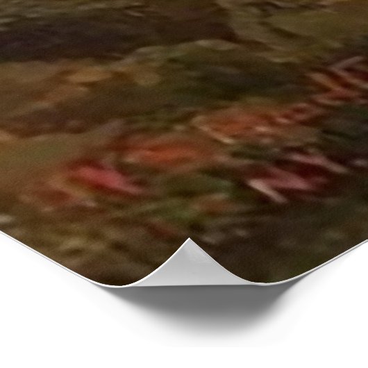 Amalfi's Valle dei Mulini Kampanien Italien Poster (Ecke)