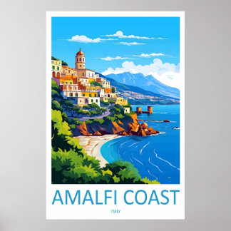 AmalfiVintage Ski Poster National Travel Park