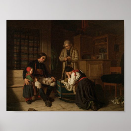 Amalia Lindegren - Das letzte Bett der Kleinen Poster (Vorne)