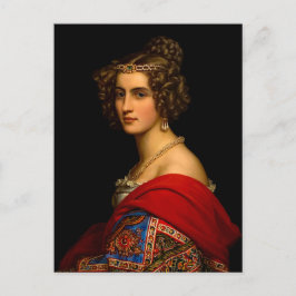 Amalia von Schintling Bayrische Schönheit Postkarte