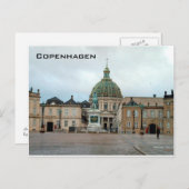 Amalienborg - Kopenhagen Postkarte (Vorne/Hinten)