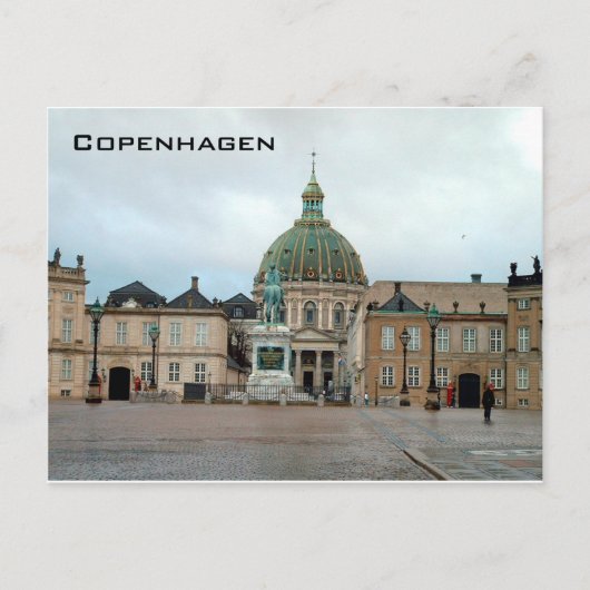 Amalienborg - Kopenhagen Postkarte (Vorderseite)