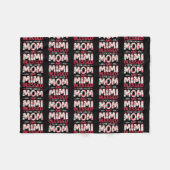 Amamamzing Meured to Be Called Mom and Mimi Fleecedecke (Vorderseite (Horizontal))