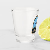 Amami Gunto Nationalpark Japan Reisen Vintag Schnapsglas (Links)