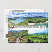 Amami-Oshima, Tokunoshima, Okinawa, Iriomote Postkarte (Vorne/Hinten)