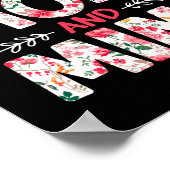 Amammen gesegnet, als Mama und Mimi bezeichnet zu  Poster (Ecke)