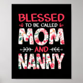 Amamzing gesegnet, als Mama und Gruscha bezeichnet Poster (Vorne)