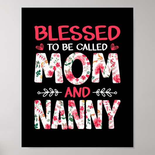 Amamzing gesegnet, als Mama und Gruscha bezeichnet Poster (Vorne)