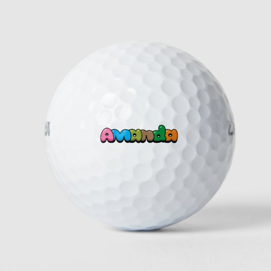 Amanda Golfball (Vorderseite)