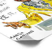 AMANDA GORMAN - Es gibt immer Licht Poster (Ecke)