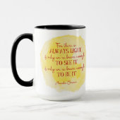 Amanda Gorman Quote Tasse (Links)