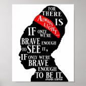 Amanda Gorman Quotes Poster (Vorne)