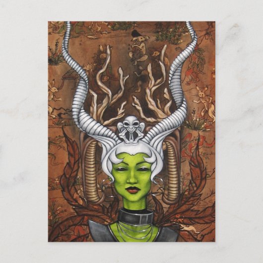 Amanda Lynn Postkarte (Vorderseite)