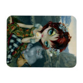 "Amanda Palmer Tarot: Der Dumme" Flex Magnet (Horizontal)