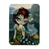 "Amanda Palmer Tarot: Der Dumme" Flex Magnet (Vertikal)