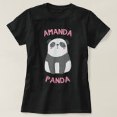 Amanda Panda Bear T-Shirt (Design vorne)