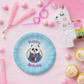 Amanda-Panda Pappteller (Party)