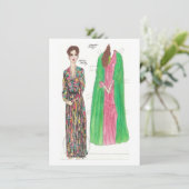 Amanda Paper Doll Karte (Stehend Vorderseite)