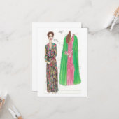 Amanda Paper Doll Karte (Vorderseite/Rückseite Beispiel)