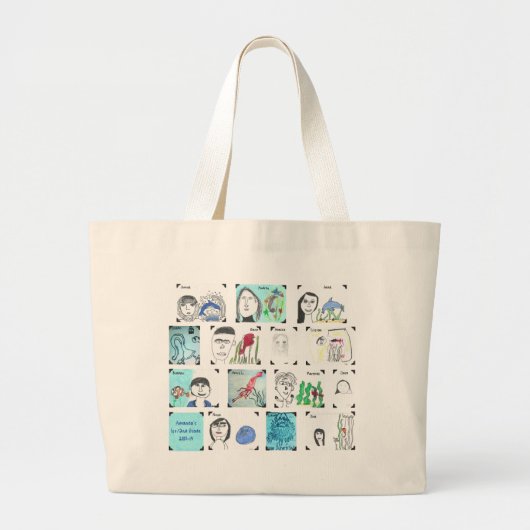 Amanda-Tasche Jumbo Stoffbeutel (Vorne)