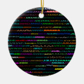 Amanda Text Design I Ornament (Vorne)
