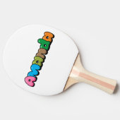 Amanda Tischtennis Schläger (Seitenansicht)