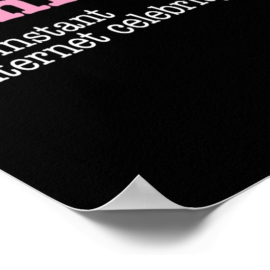 Amanda Wenk Poster (Ecke)