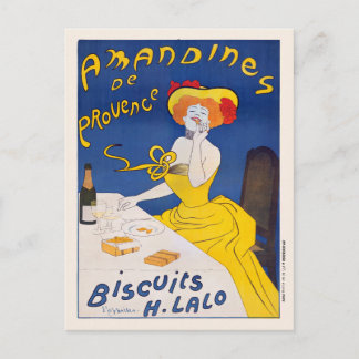 Amandines de Provence Vintage Poster 1905 Postkarte