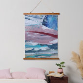 Amanecer rosado  Monticelli Art Wandteppich Mit Holzrahmen (Schlafzimmer)