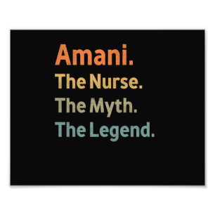 Amani Die Krankenschwester Der Mythos Die Legende  Fotodruck