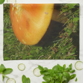 Amanita Caesarea Pilz Handtuch (Gefaltet)