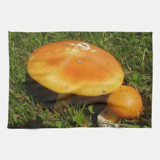 Amanita Caesarea Pilz Handtuch (Horizontal)