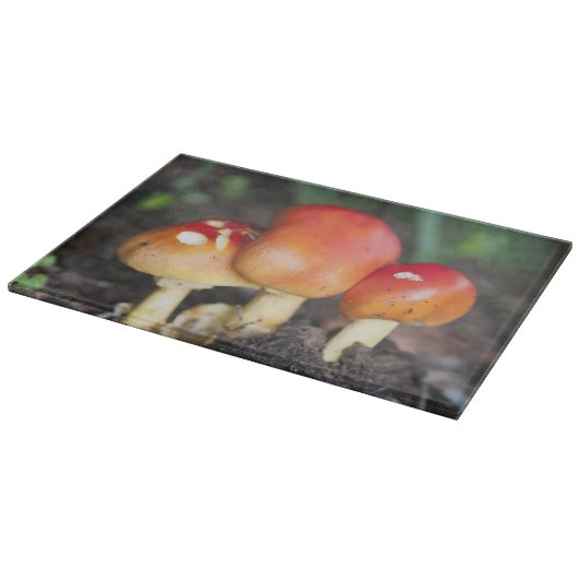 Amanita Familienzimmer Schneidebrett (Ecke)