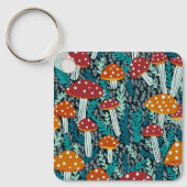 Amanita Magic Mushrooms Fun Fungi CUSTOMIZE IT Schlüsselanhänger (Vorderseite)