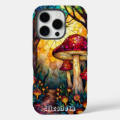 Amanita Muscaria Bleiglaswald Case-Mate iPhone Hülle (Rückseite)