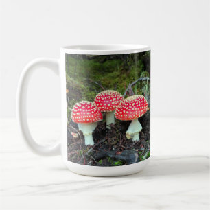 Amanita Muscaria Cluster - 15 oz.Tasse Kaffeetasse