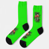 Amanita Muscaria - Crew Sock Socken (Linkes Detail)