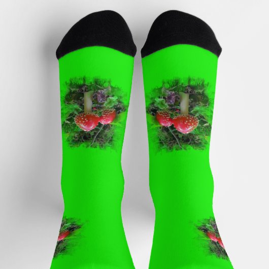 Amanita Muscaria - Crew Sock Socken (Oben)