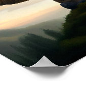 Amanita Muscaria Homestead Poster (Ecke)