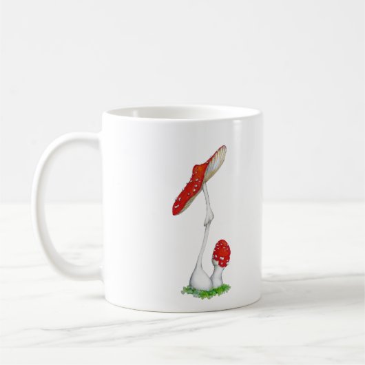 Amanita muscaria kaffeetasse (Links)
