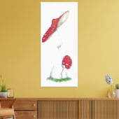 Amanita muscaria leinwanddruck (Insitu (Wohnzimmer))
