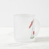 Amanita muscaria mattglastasse (VorderseiteRechts)