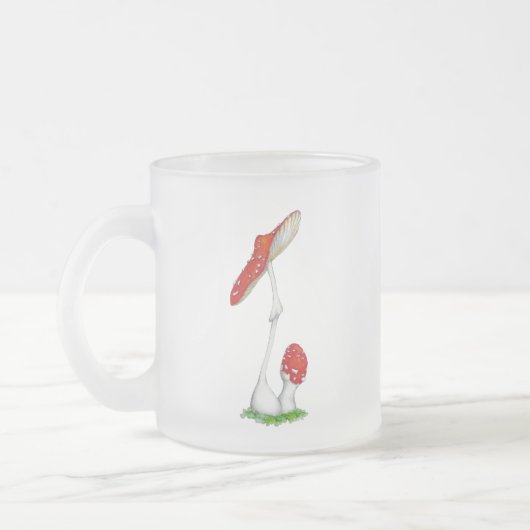 Amanita muscaria mattglastasse (Links)