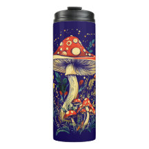 Amanita Muscaria Mushroom Botanical Cottagecore 