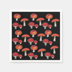 Amanita Muscaria Pilze Serviette