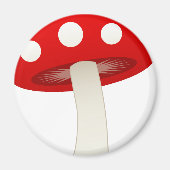 Amanita Muscaria Pilzsaal Liebe Magnet (Vorne)