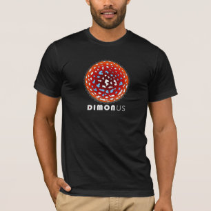 Amanita muscaria Signatur schwarzer T - Shirt